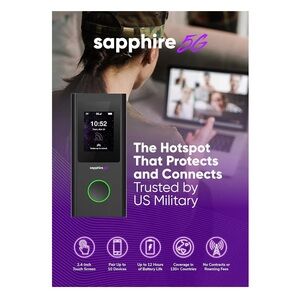 Sapphire 5G Mobile Hotspot